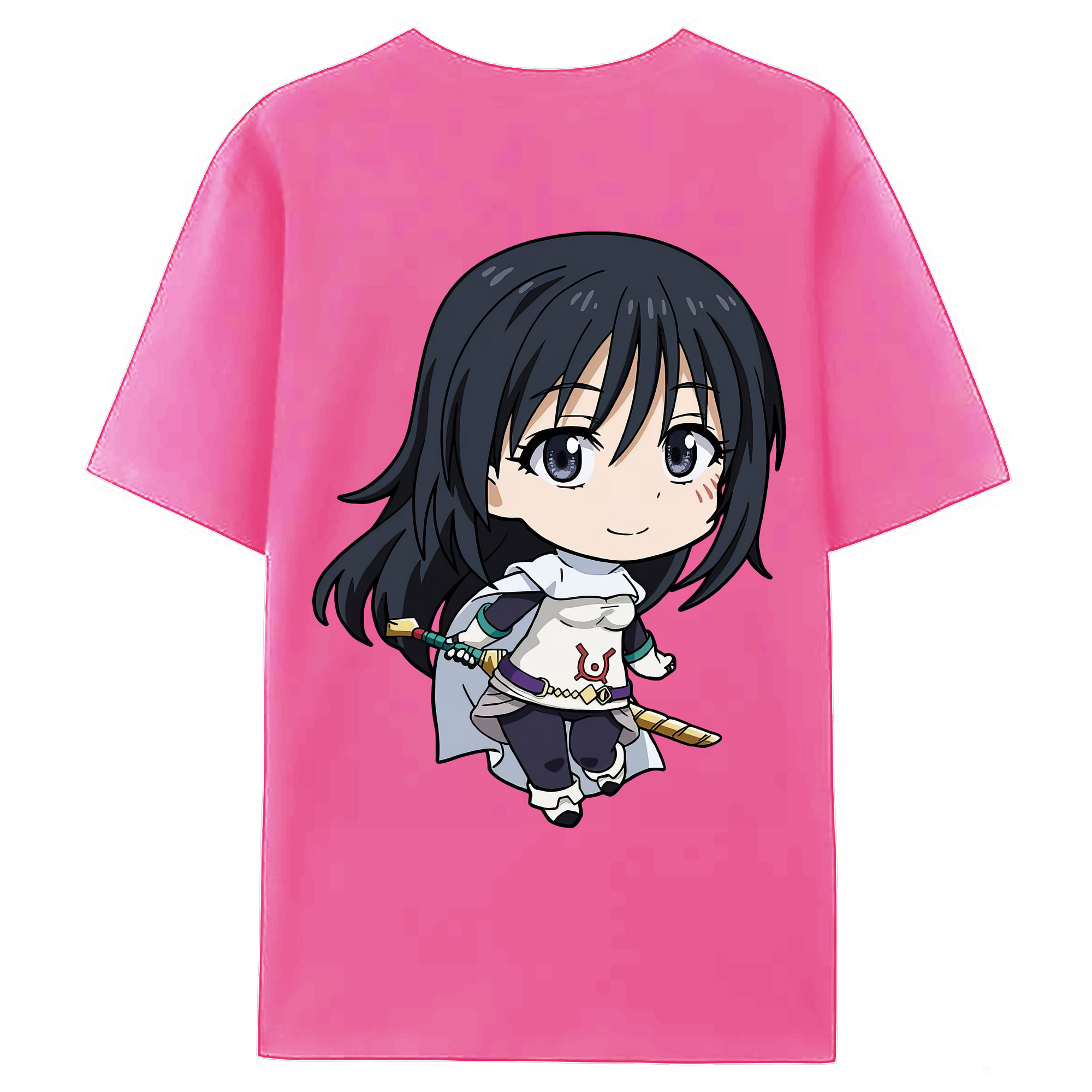 （画像用） 転スラ Regarding Reincarnated to Slime レディース半袖Tシャツ(バックプリント)